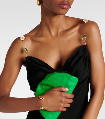 Abito lungo in crêpe | Bottega Veneta