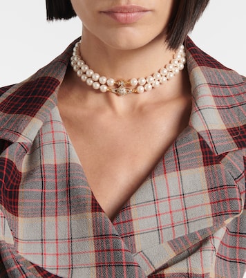 Choker Graziella mit Zierperlen | Vivienne Westwood