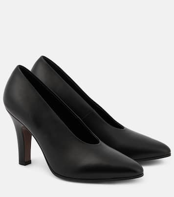 Escarpins Prudens 90 en cuir | The Row