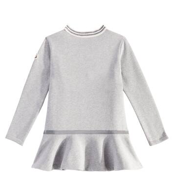 Abito in cotone con logo | Moncler Enfant