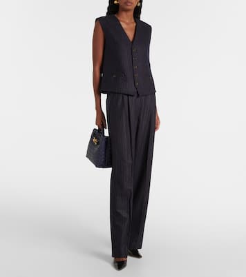 Gerade Hose Lady Maud aus Wolle und Kaschmir | Blazé Milano