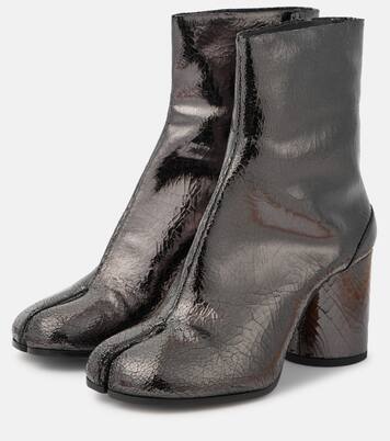 Stivaletti Tabi in pelle metallizzata | Maison Margiela