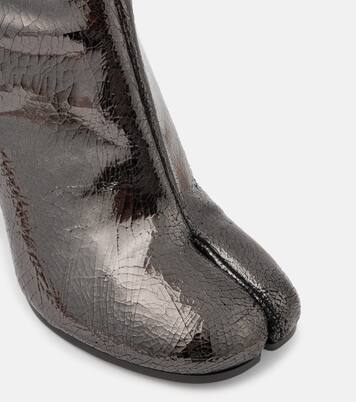 Stivaletti Tabi in pelle metallizzata | Maison Margiela