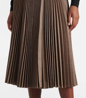 Midirock aus Wolle | Burberry