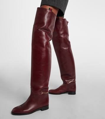 Red gucci boots outlet