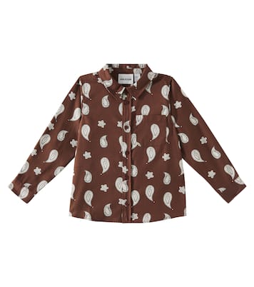 Camisa de algodón con paisley | Mini Rodini