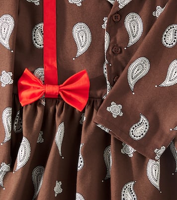 Robe imprimée en coton | Mini Rodini