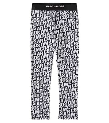 Leggings in jersey di misto cotone | Marc Jacobs Kids