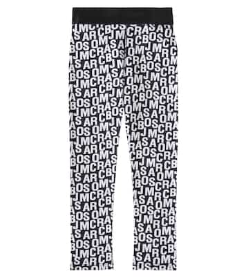 Leggings in jersey di misto cotone | Marc Jacobs Kids