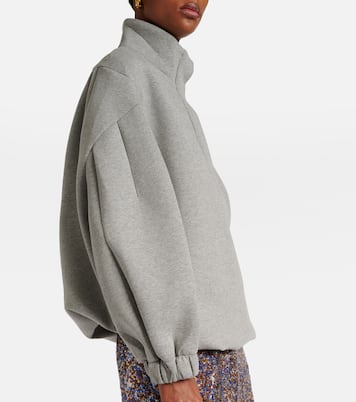 Felpa oversize in jersey di misto cotone | Dries Van Noten