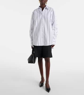Camicia in popeline di cotone a righe | Toteme