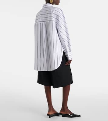 Camicia in popeline di cotone a righe | Toteme