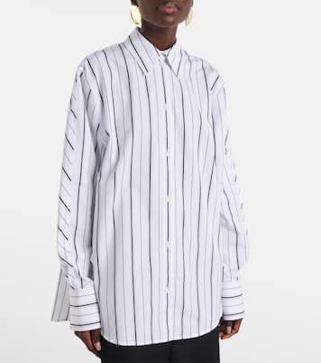 Camicia in popeline di cotone a righe | Toteme