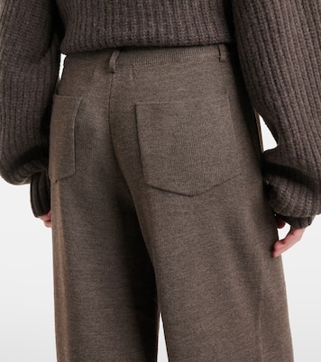 Pantaloni regular in misto lana | Aya Muse