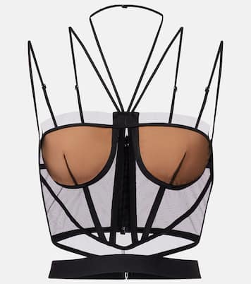 Bustier in tulle | Nensi Dojaka