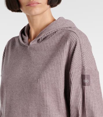 Sudadera con capucha cropped Muse | Alo Yoga