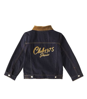 Giacca di jeans Eddis con velluto a coste | Bonpoint