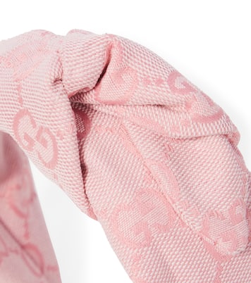 Diadema de londa GG de mezcla de algodón | Gucci Kids