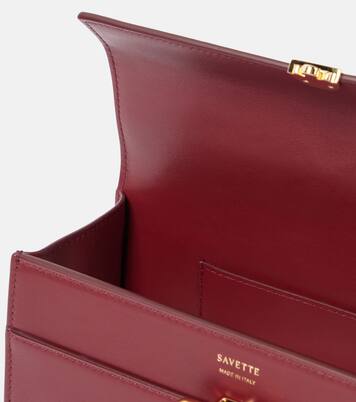 Sac Symmetry Pochette en cuir | Savette