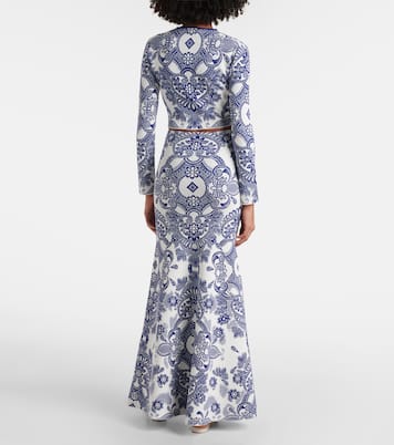 Falda larga en jacquard | Etro