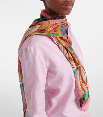 Foulard en soie à motif cachemire | Etro