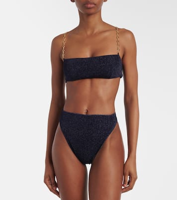 Bikini Lumière O-Chain in lamé | Oséree