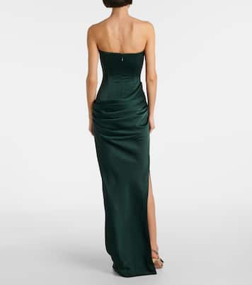 Maxikleid aus Satin | Alex Perry