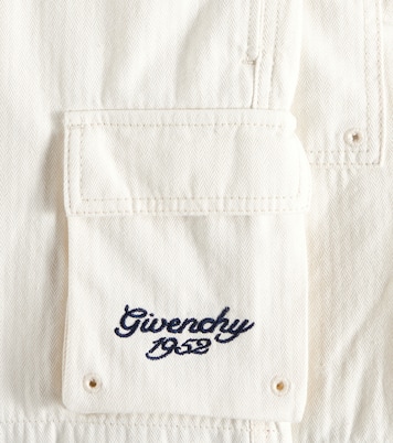 Shorts cargo in cotone | Givenchy Kids