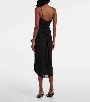 Robe longue brodée | Jacques Wei