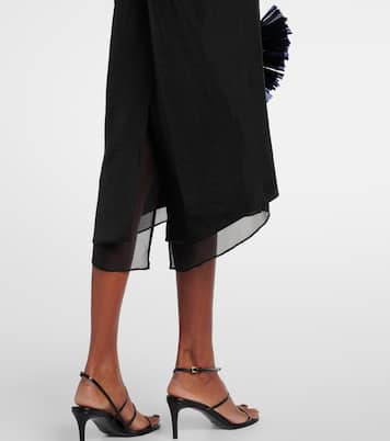 Robe longue brodée | Jacques Wei