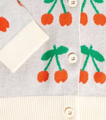 Cardigan Cherry in cotone | Jellymallow