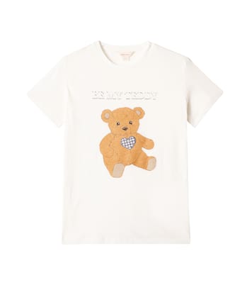 T-shirt Era in cotone e lino con stampa | Konges Sløjd