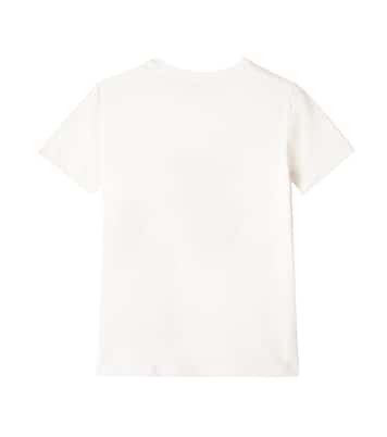 T-shirt Era in cotone e lino con stampa | Konges Sløjd