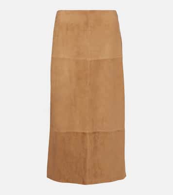 Leather midi skirt | Proenza Schouler