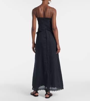 Maxikleid Lindy mit Spitze | Isabel Marant
