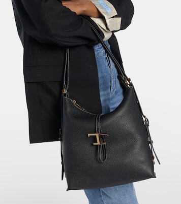 T Timeless leather shoulder bag  | Tod's