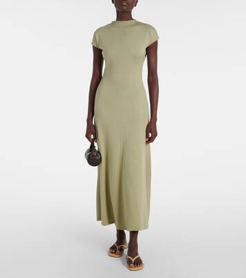 Vestido midi Lenore de lana y seda | Tove