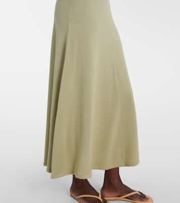 Vestido midi Lenore de lana y seda | Tove