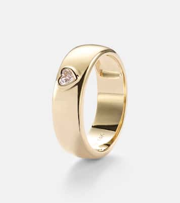 14kt gold ring with diamonds | Roxanne First