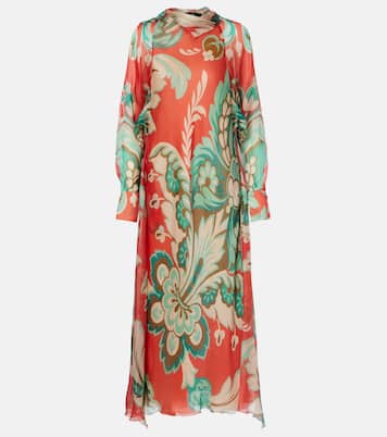 Bedrucktes Maxikleid aus Seide | Etro