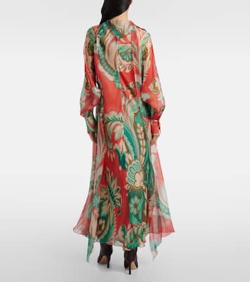 Bedrucktes Maxikleid aus Seide | Etro