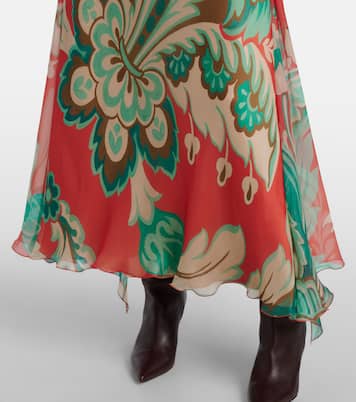 Bedrucktes Maxikleid aus Seide | Etro