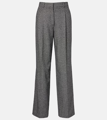 Mikkela cashmere and wool straight pants | The Row