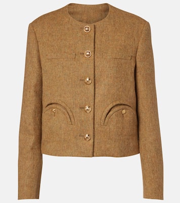 Shamo virgin wool tweed jacket | Blazé Milano