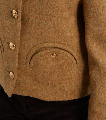 Shamo virgin wool tweed jacket | Blazé Milano