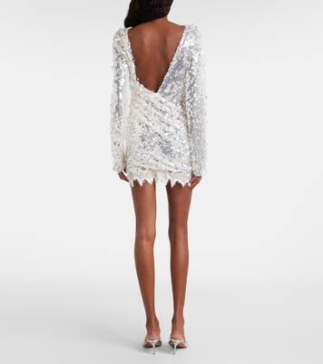 Opaline open-back sequined minidress | Christopher Esber