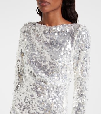 Opaline open-back sequined minidress | Christopher Esber