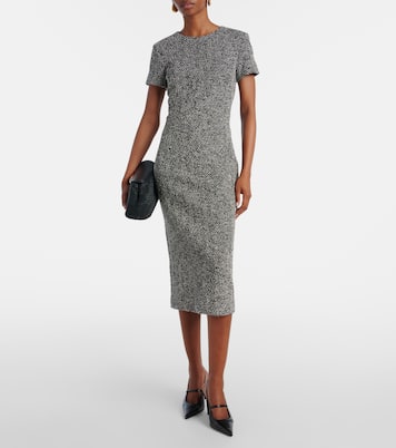 Giugno cotton and wool-blend midi dress | Max Mara