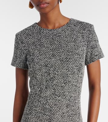 Giugno cotton and wool-blend midi dress | Max Mara