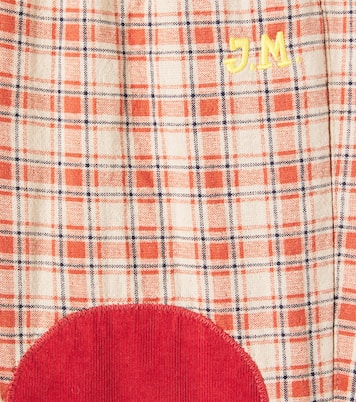 Checked cotton pants | Jellymallow